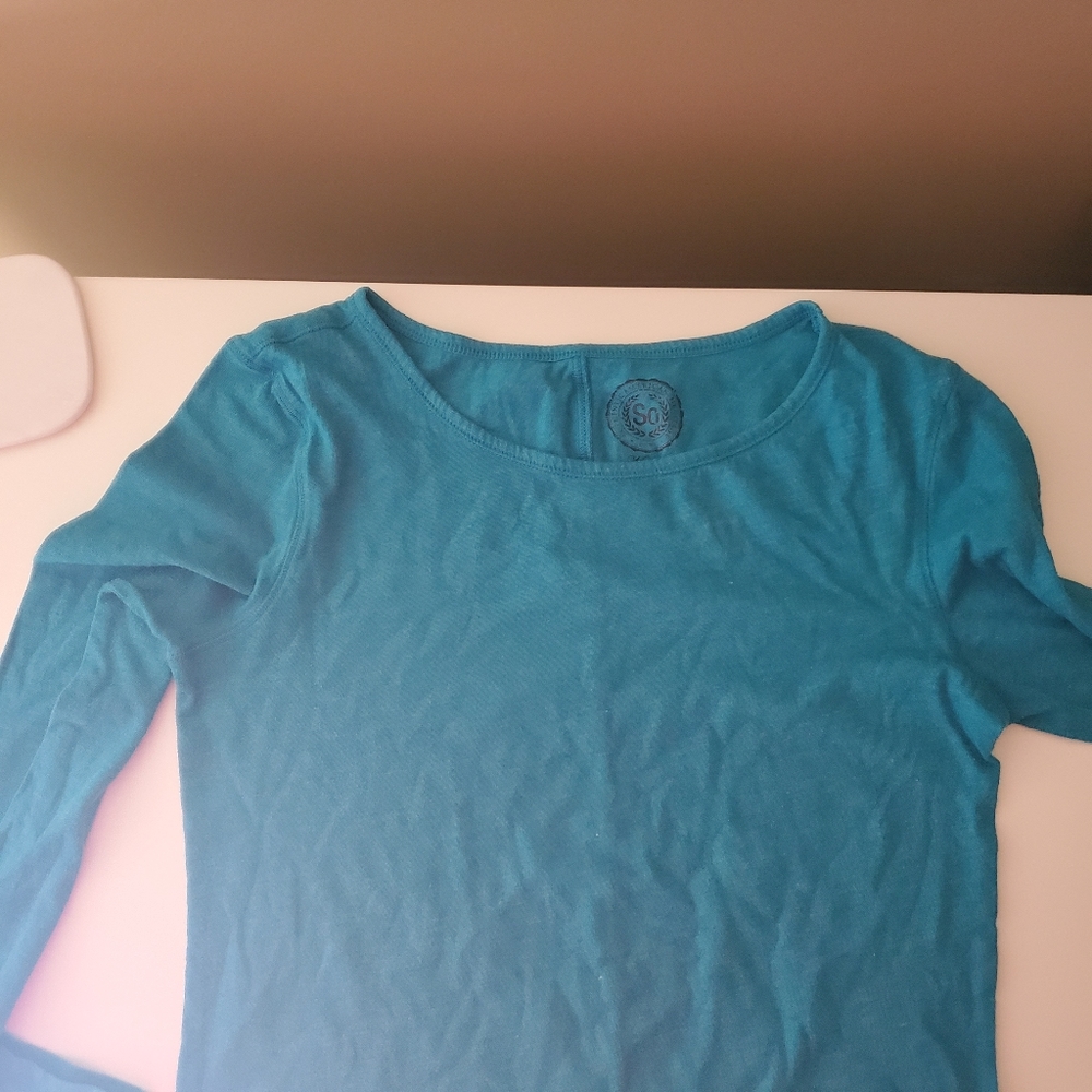 Blue Long sleeved shirt